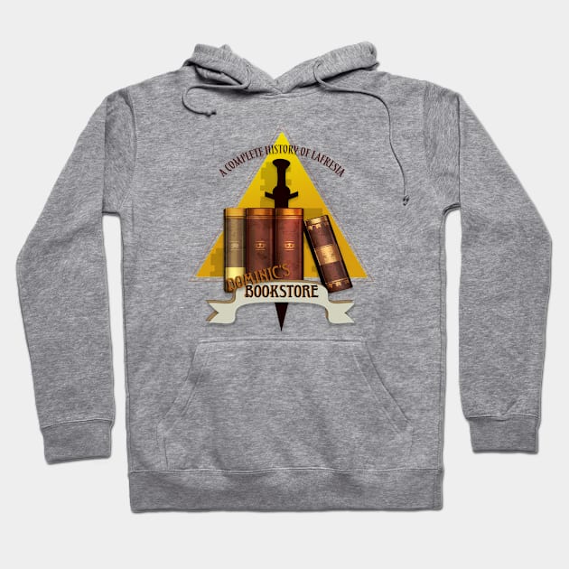 Dominic's Bookstore Hoodie by The LaFresian Chronicles